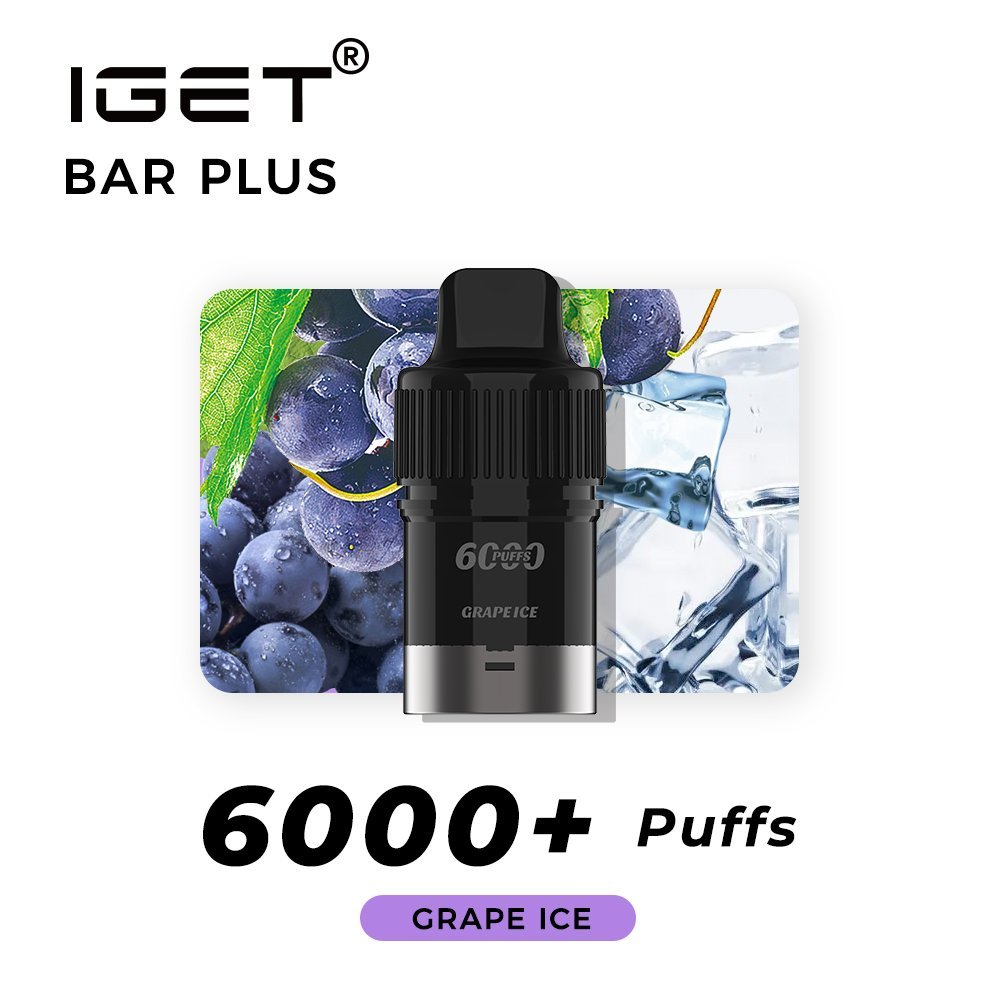 Grape Ice – Bar Plus – Pod Only | 9. Grape Ice Grape Ice – BAR Plus – POD ONLY