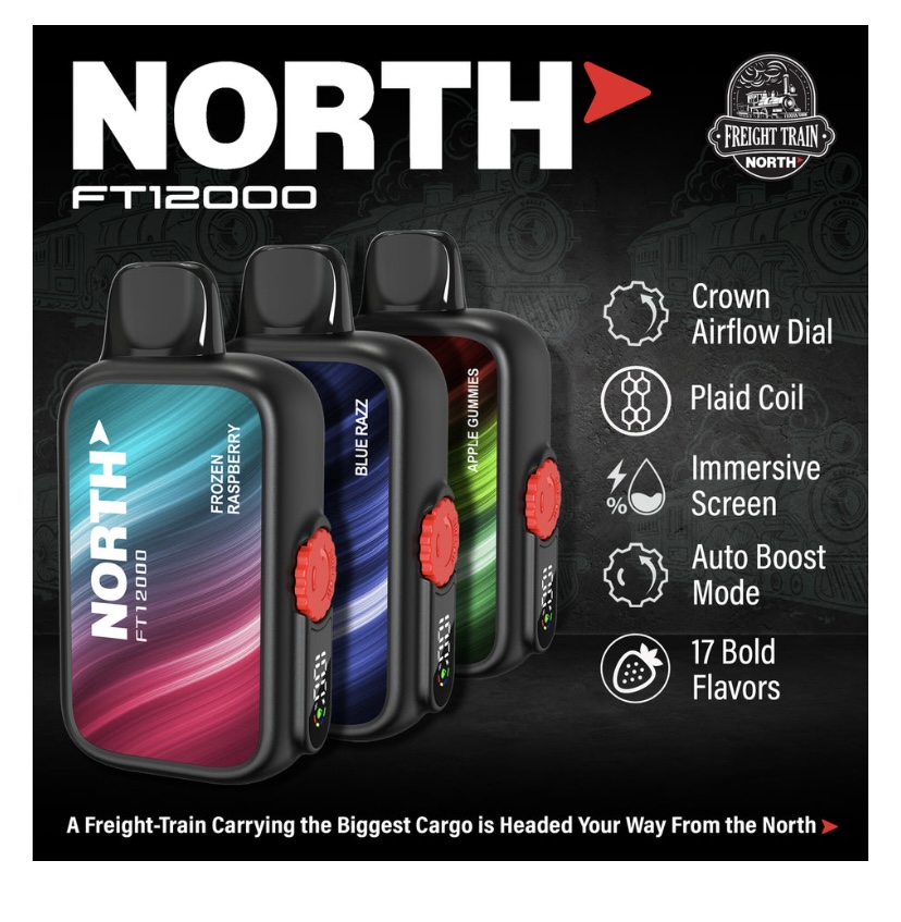 North Ft12000 Disposable Vape | 12000 Puffs | Img 1375 North FT12000 Disposable Vape | 12000 Puffs - Image 3