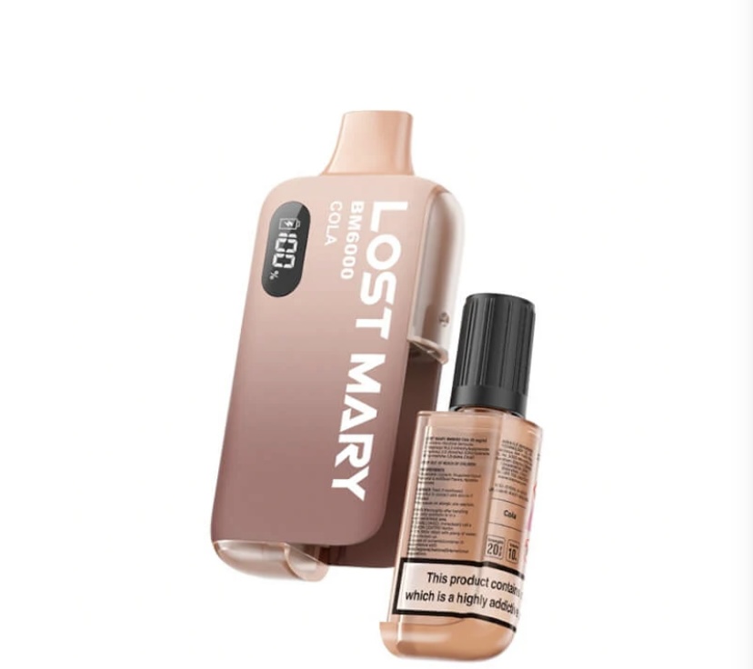 Lost Mary Bm6000 Cola Disposable Vape - 20Mg | Img 1419 Lost Mary BM6000 Cola Disposable Vape - 20mg