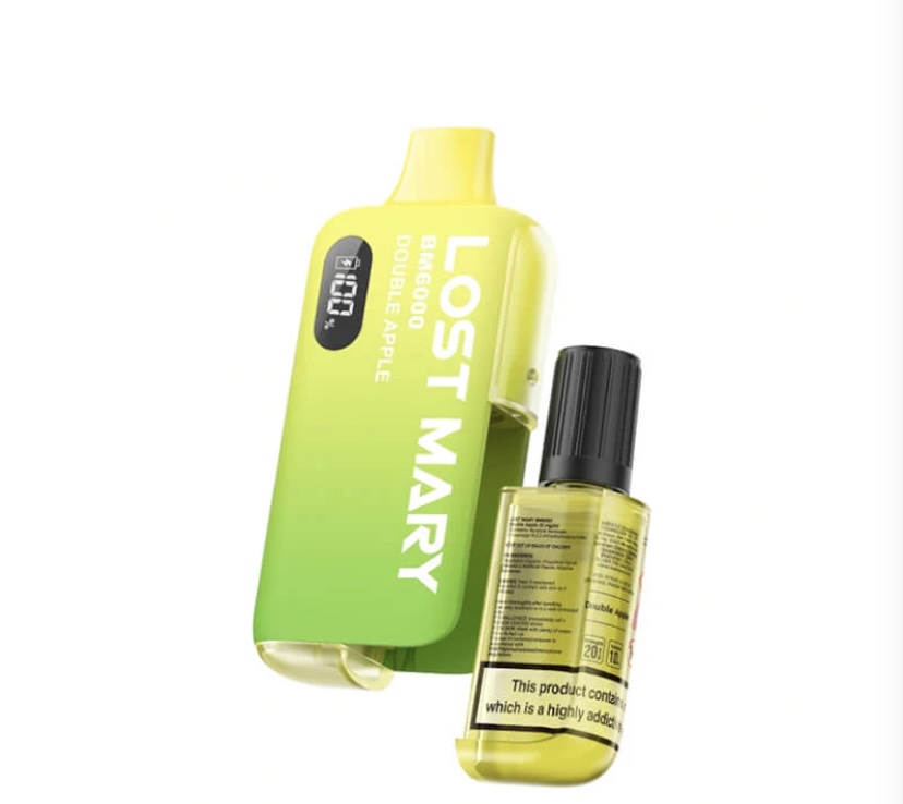 Lost Mary Bm6000 Double Apple Disposable Vape - 20Mg | Img 1420 Lost Mary BM6000 Double Apple Disposable Vape - 20mg