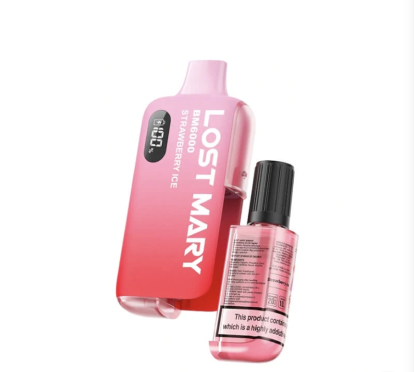Lost Mary Bm6000 Strawberry Ice Disposable Vape - 20Mg | Img 1424 Lost Mary BM6000 Strawberry Ice Disposable Vape - 20mg