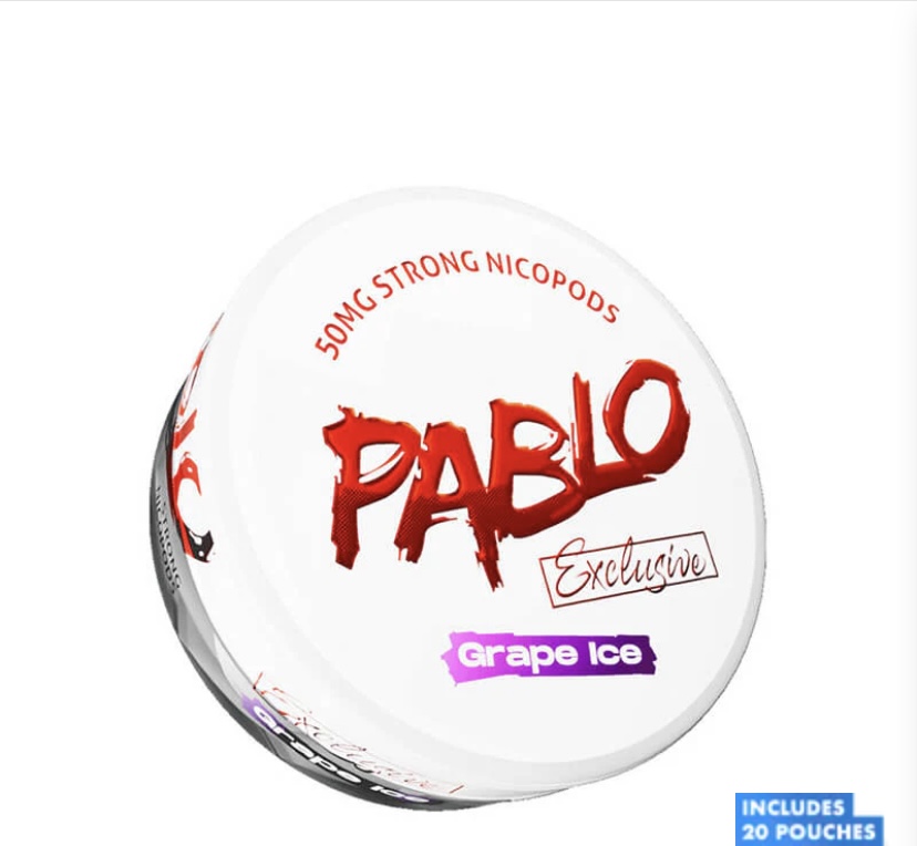 Pablo Grape Ice Nic Pouches - 30Mg | Img 2695 Pablo Grape Ice Nic Pouches - 30mg
