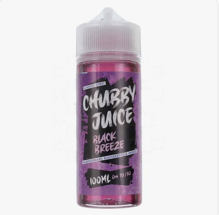 Black Breeze By Chubby Juice E-Liquid | 100Ml Short Fill | Img 2815 Black Breeze by Chubby Juice E-Liquid | 100ml Short Fill