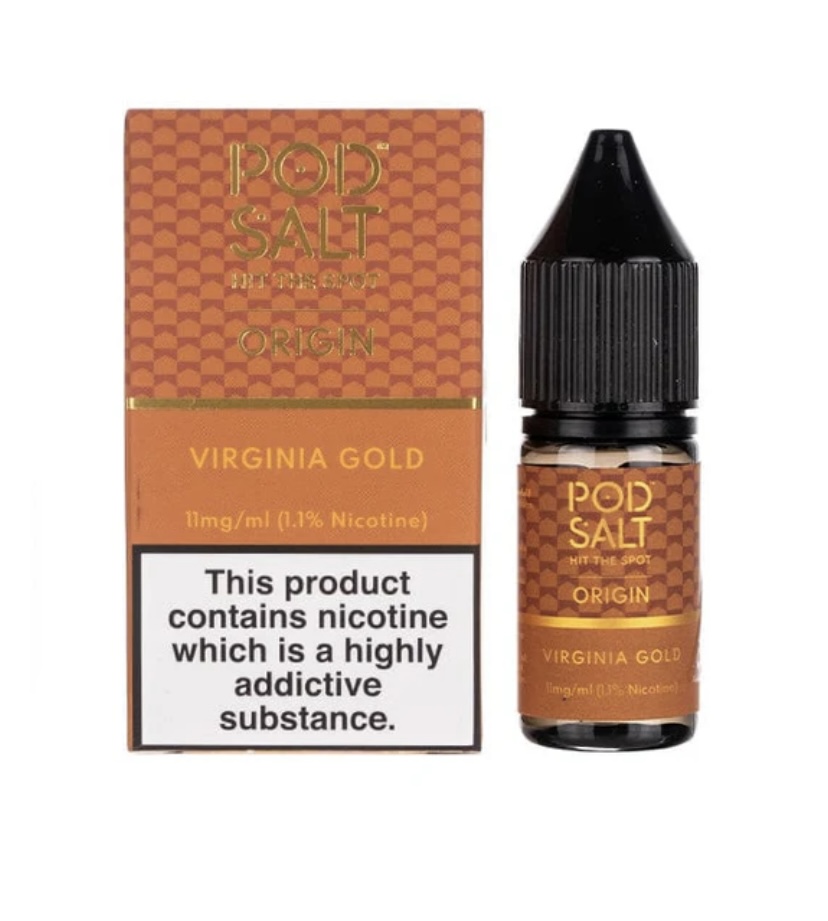 Virginia Gold Nic Salt By Pod Salt Origin | Img 2829 Virginia Gold Nic Salt by Pod Salt Origin