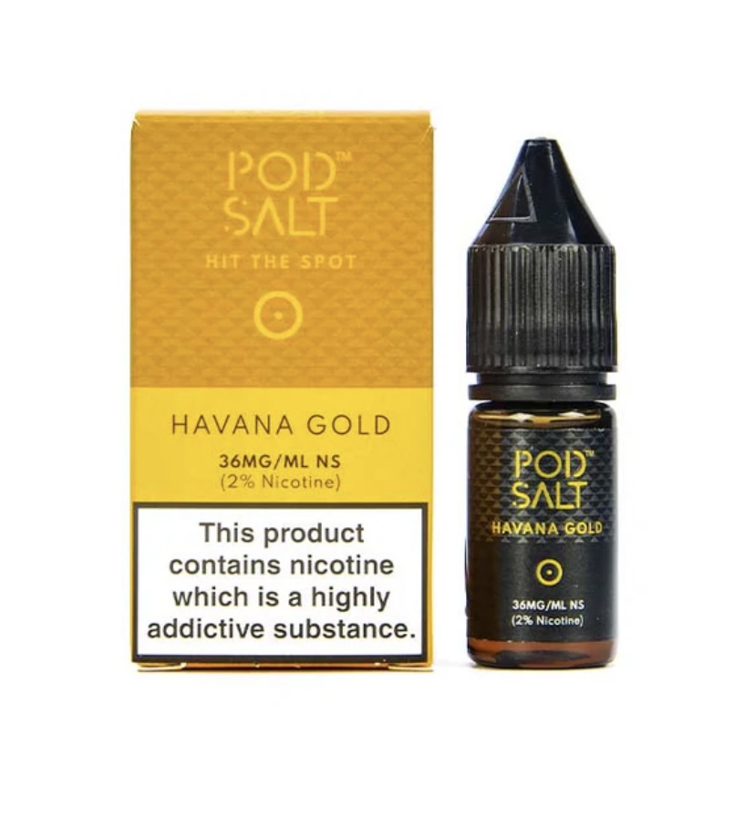 Havana Gold Nic Salt By Pod Salt | Img 2831 Havana Gold Nic Salt by Pod Salt