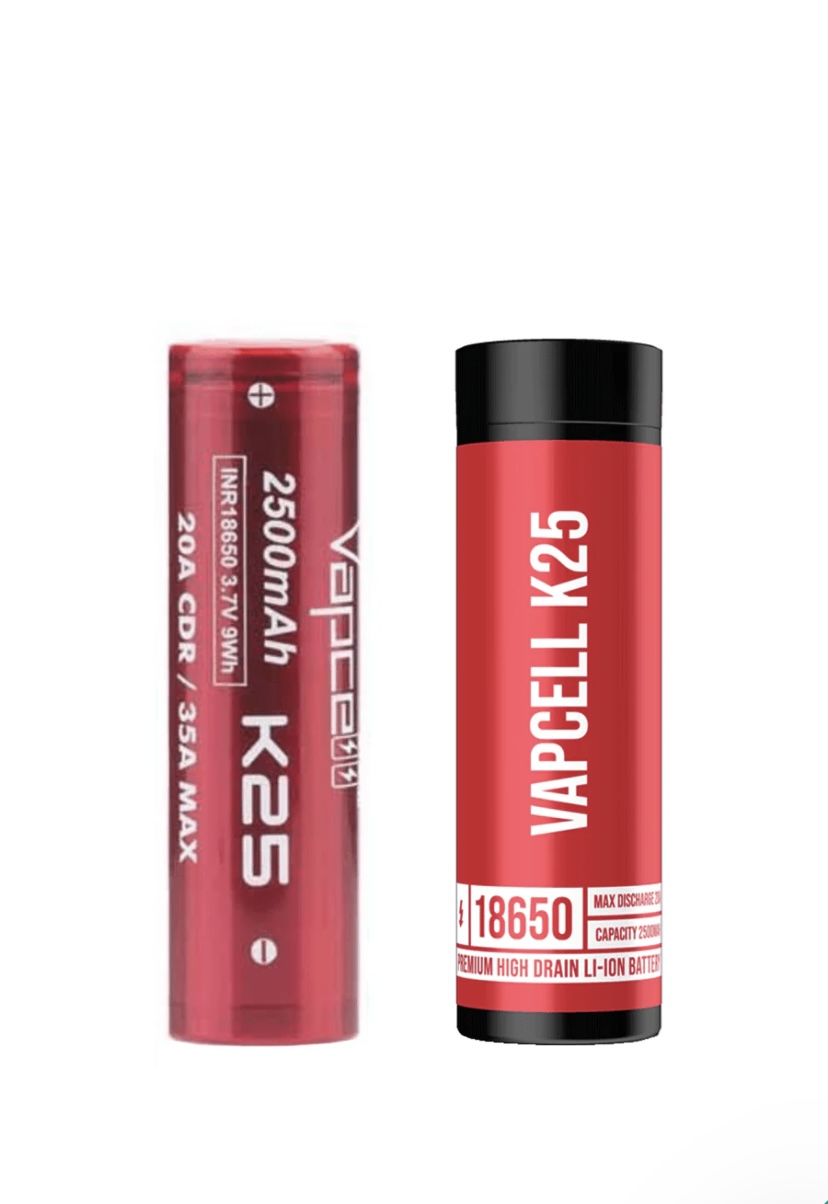Vapcell K25 18650 Battery | Img 3016 Vapcell K25 18650 Battery