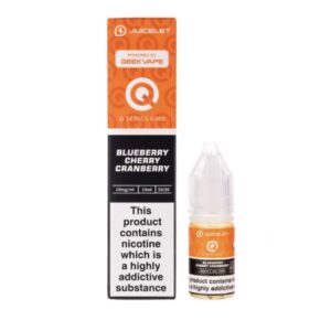 Queens Vapor Australia | Img 3160 Blueberry Cherry Cranberry Q Series 6000 Nic Salt E-Liquid by Juicelet