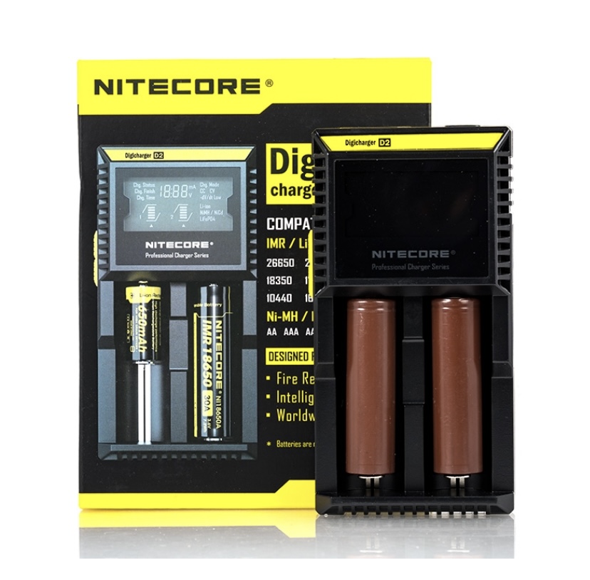 Nitecore D2 Battery Charger (2-Bay) | Img 3424 NITECORE D2 BATTERY CHARGER (2-BAY) - Image 2
