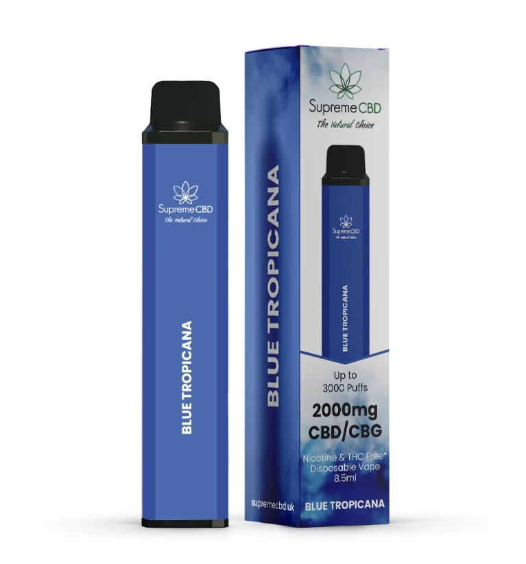 Cbd Disposable Vape - Blue Tropicana (2000Mg) | Img 3814 CBD Disposable Vape - Blue Tropicana (2000mg)