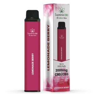 CBD Disposable Vape - Lemonade Berry (2000mg)