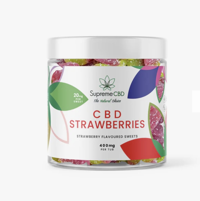 Cbd Gummy Strawberries (400Mg) | Img 3850 CBD Gummy Strawberries (400mg)