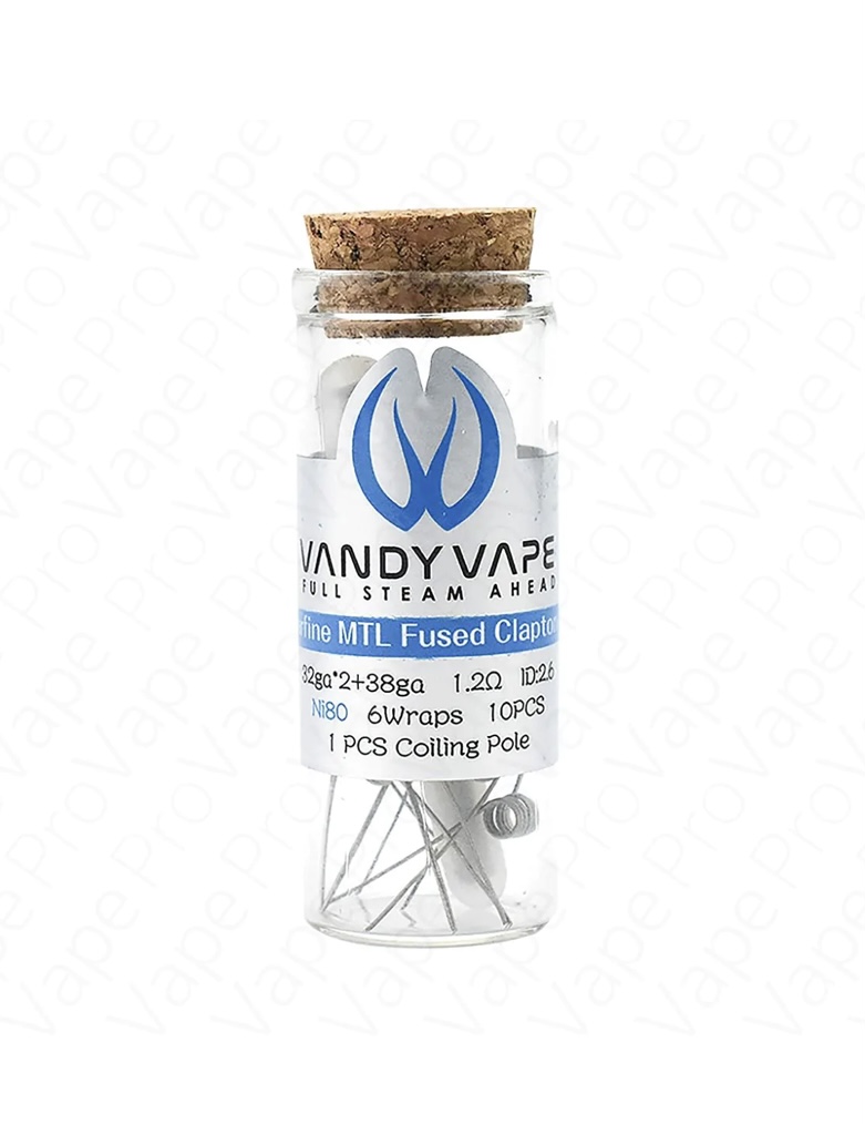 Vandy Vape Ni80 0.4Ohm Replacement Coils 10Pcs | Img 4011 VANDY VAPE NI80 0.4OHM REPLACEMENT COILS 10PCS
