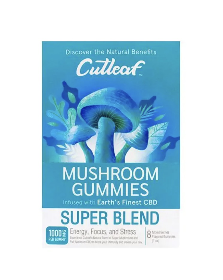 Cutleaf Zero Thc Mushroom Gummies 8Pcs | Img 4033 CUTLEAF ZERO THC MUSHROOM GUMMIES 8PCS - Image 3