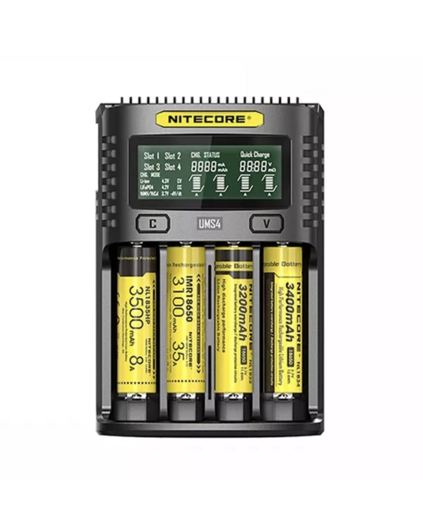 Nitecore Ums4 4-Slot Usb Fast Charger | Img 4097 NITECORE UMS4 4-SLOT USB FAST CHARGER