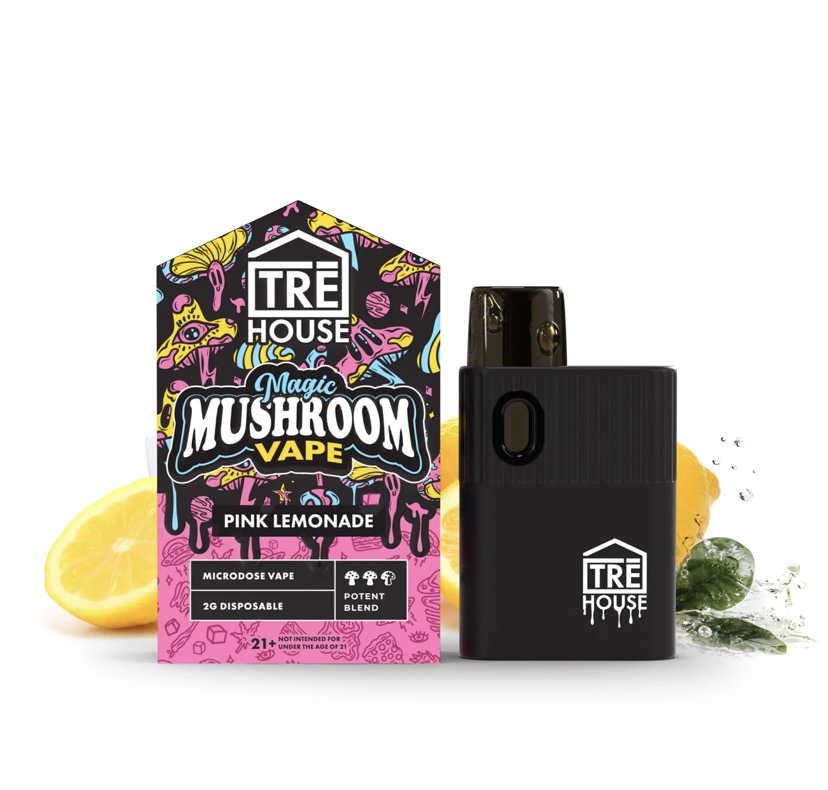 Tre House | Microdose Magic Mushroom Vape Pen – Pink Lemonade – 2G Disposable Pen | Img 4324 TRE HOUSE | MICRODOSE MAGIC MUSHROOM VAPE PEN – PINK LEMONADE – 2G DISPOSABLE PEN