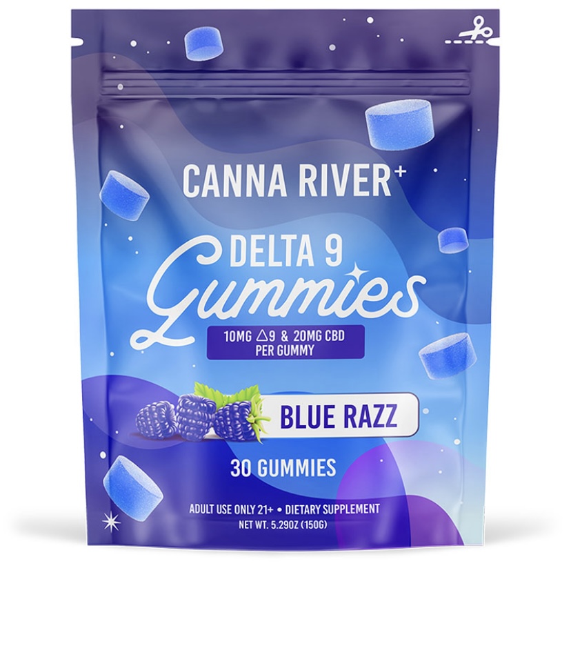 Delta 9 Thc Gummies With Cbd – Blue Razz – Canna River | Img 4330 DELTA 9 THC GUMMIES WITH CBD – BLUE RAZZ – CANNA RIVER