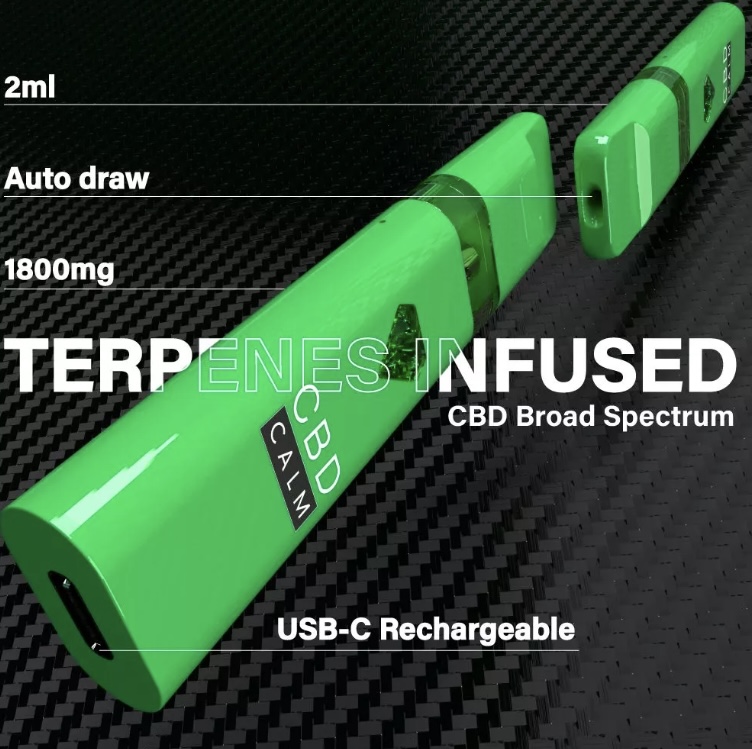 Natural - Cbd Distillate 1800Mg Disposable Vape | Cbd Calm | Img 5204 4 Natural - CBD Distillate 1800mg Disposable Vape | CBD Calm - Image 4