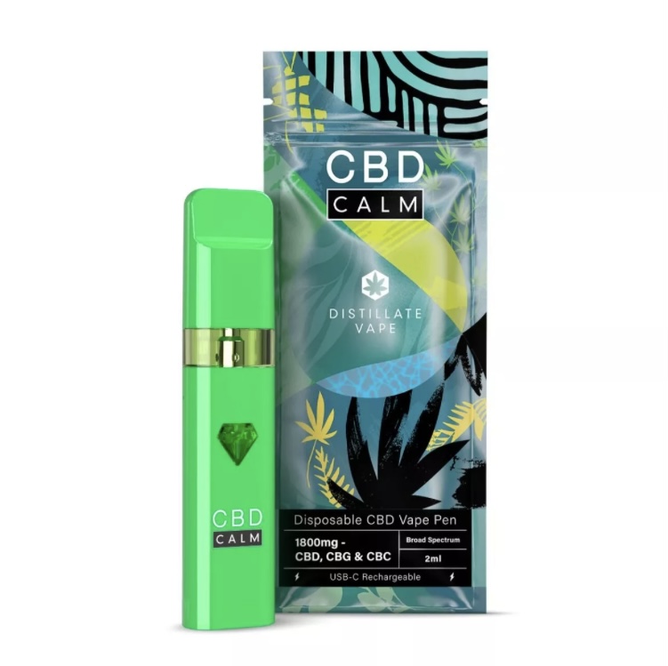 Natural - Cbd Distillate 1800Mg Disposable Vape | Cbd Calm | Img 5212 Natural - CBD Distillate 1800mg Disposable Vape | CBD Calm