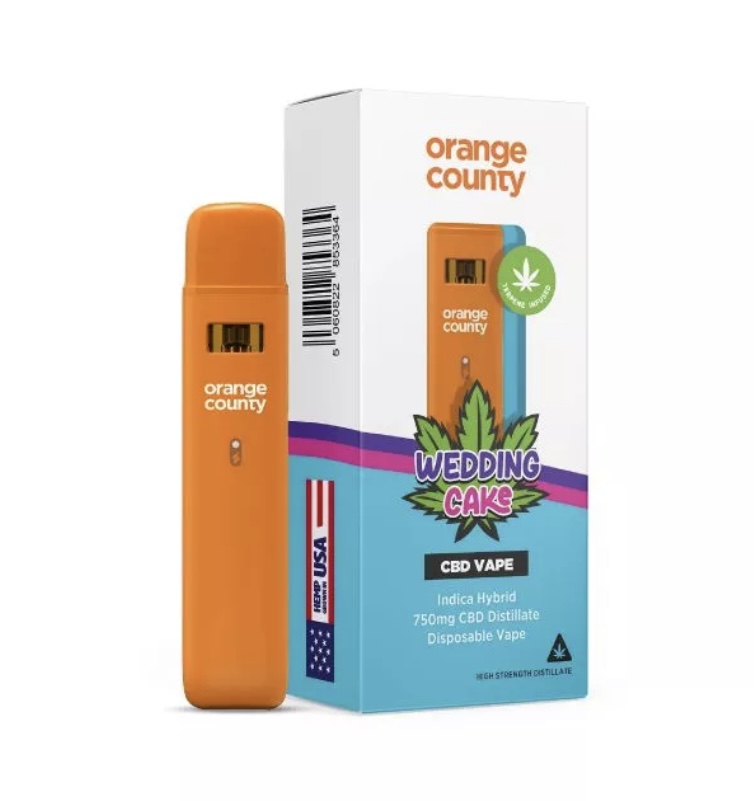 Wedding Cake - Cbd Terpenes 750Mg Disposable Vape | Orange County Cbd | Img 5220 Wedding Cake - CBD Terpenes 750mg Disposable Vape | Orange County CBD