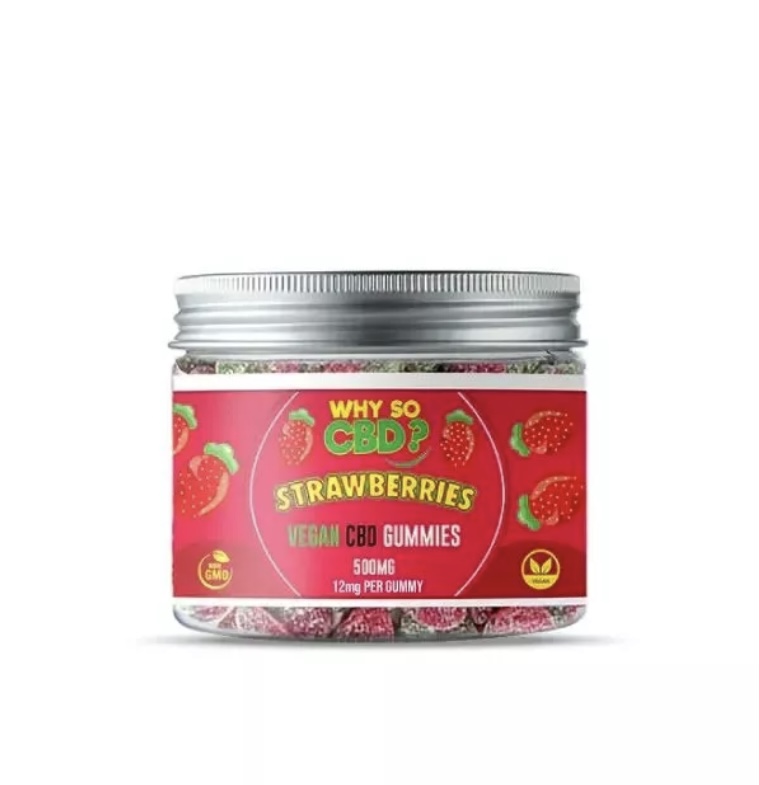 Why So Cbd? Strawberries Gummies 500Mg | Img 5226 Why So CBD? Strawberries Gummies 500mg