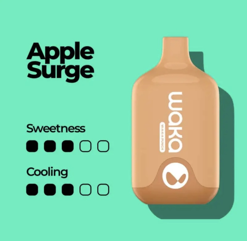 Waka Smash 6000 Puffs Disposable Vape Apple Surge | Img 5430 Waka Smash 6000 Puffs Disposable Vape Apple Surge - Image 2