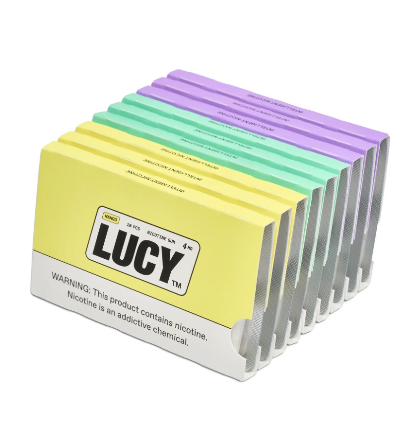 Lucy Nicotine Gum ( 9-Pack) | Img 5802 Lucy Nicotine Gum ( 9-pack)