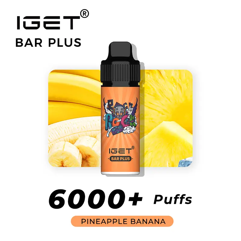 Pineapple Banana – Bar Plus | Pineapple Banana Iget Bar Plus 6000 Plus Pineapple Banana – BAR Plus