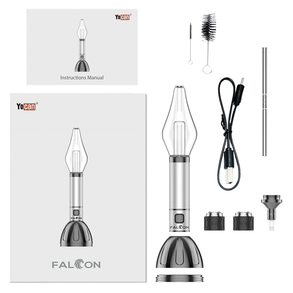 Yocan Falcon 6 In 1 Concentrate/Dry Herb Vaporizer | 6D2686A5 84D4 4F3A 8304 8F89F6Df5450 Yocan Falcon 6 in 1 Concentrate/Dry Herb Vaporizer - Image 5